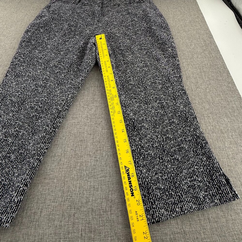 LANE BRYANT The Allie Cropped Pants Sz 14 Cotton‎ Blend Thick Elastic Waist Band - Picture 7 of 13